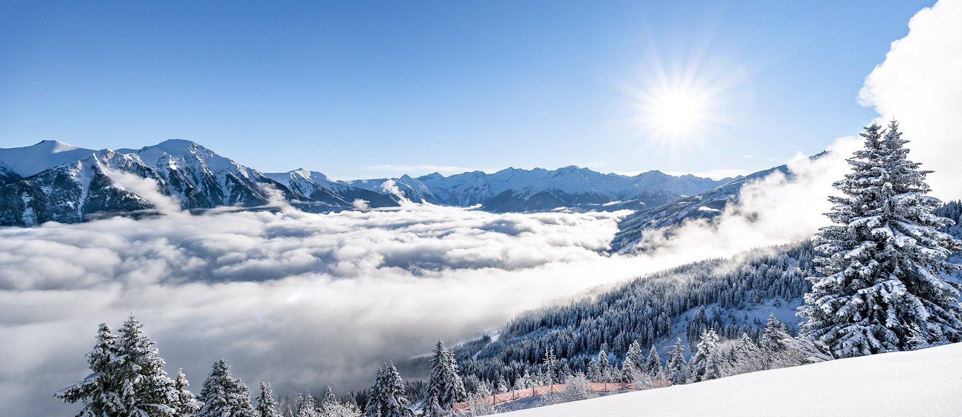 Dieses Bild zeigt eine Winterlandschaft in Gastein