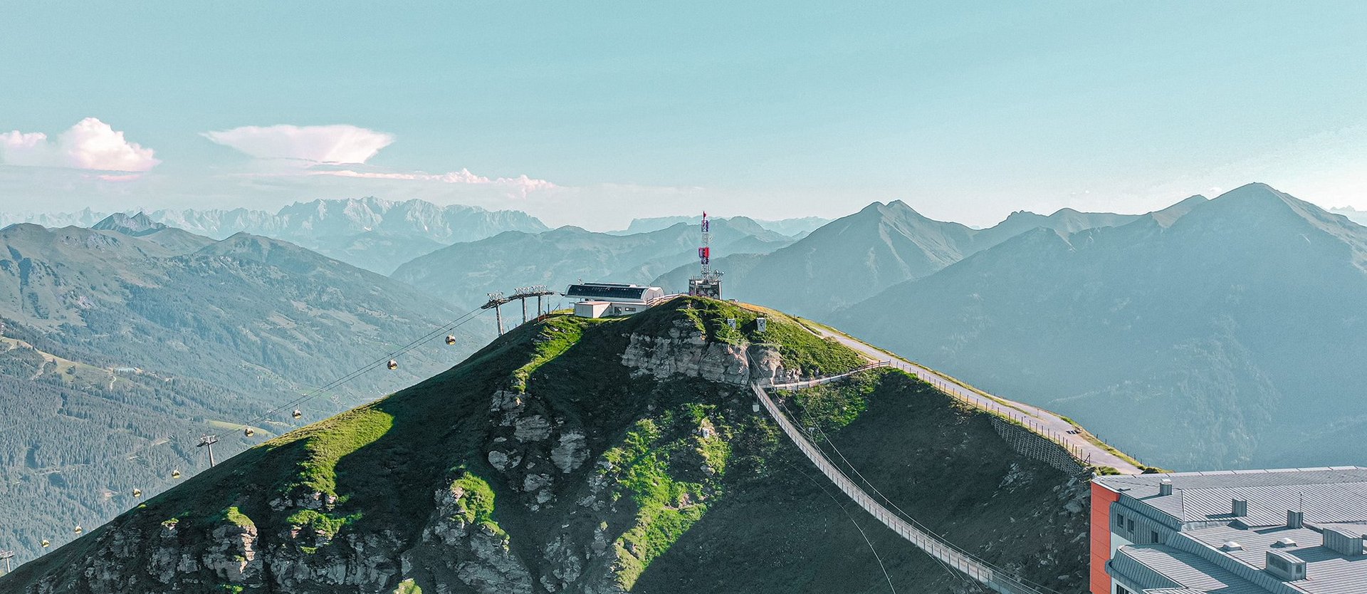 Panorama mountain Stubnerkogel in Bad Gastein