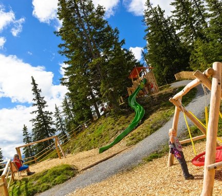 Dieses Bild zeigt den Waldspielplatz Fulseck