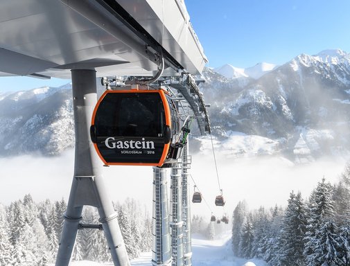 Gondel der Schlossalmbahn