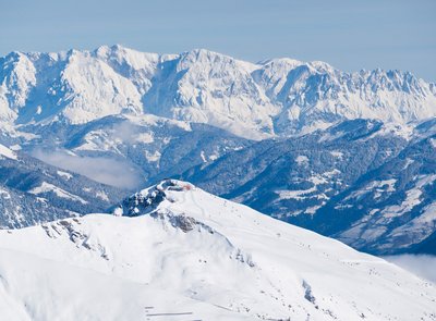 Gastein Winter Bergpanorama Skiberg Stubnerkogel