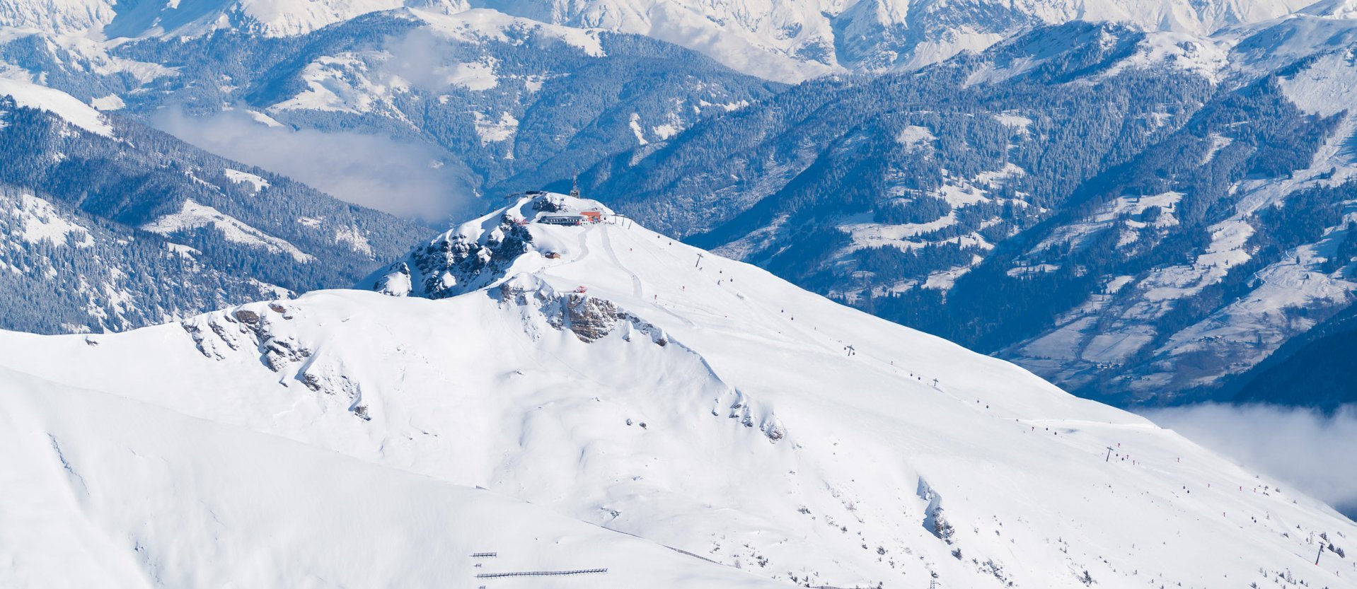 Gastein Winter Bergpanorama Skiberg Stubnerkogel