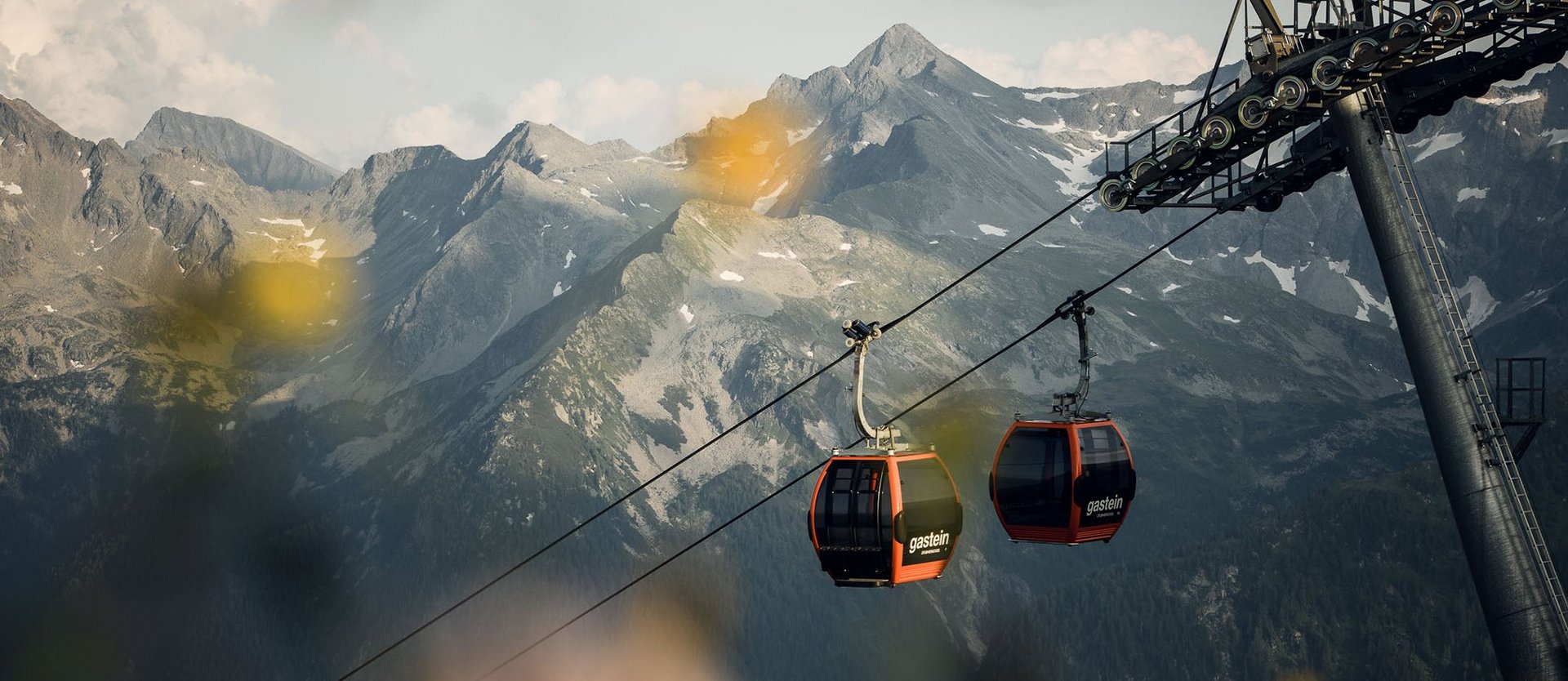 Stubnerkogelbahn at evening rides